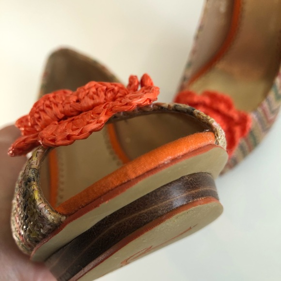 Poetic License ALL MIXED UP high heel-sz 8.5 - Picture 5 of 10